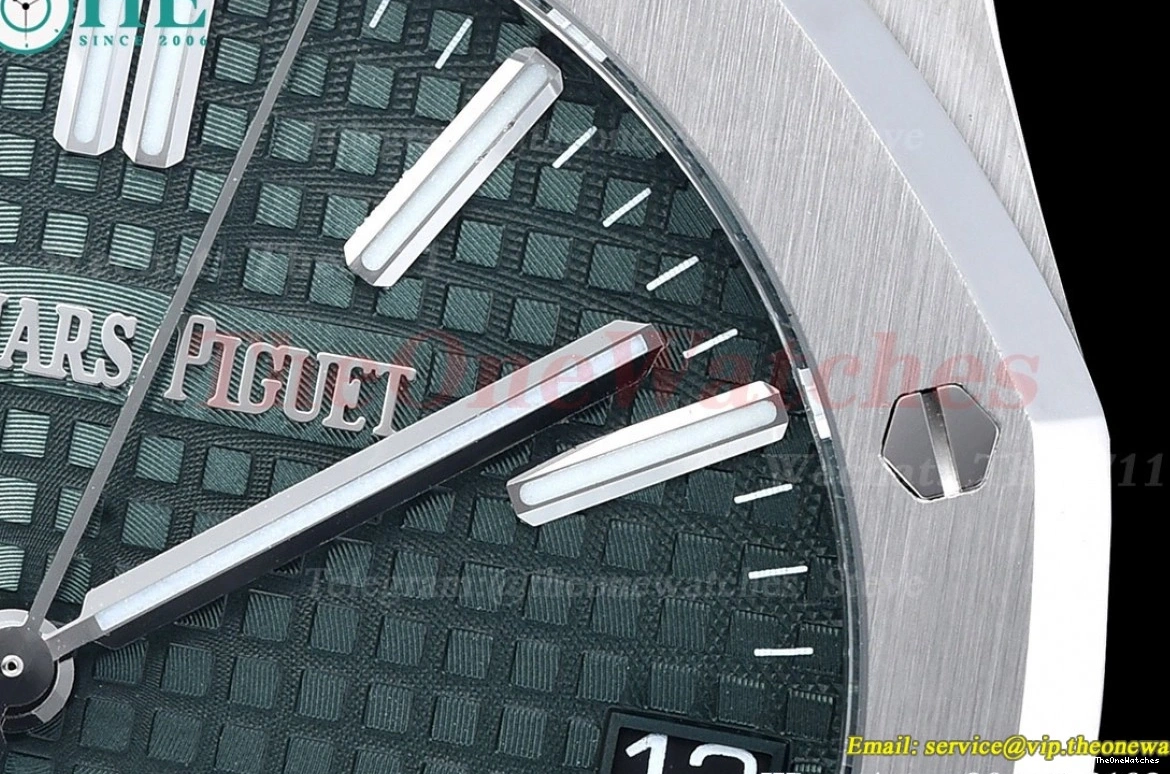 SS A4302 Mod MPF Oak Royal 41mm 15500 SS Green 0519